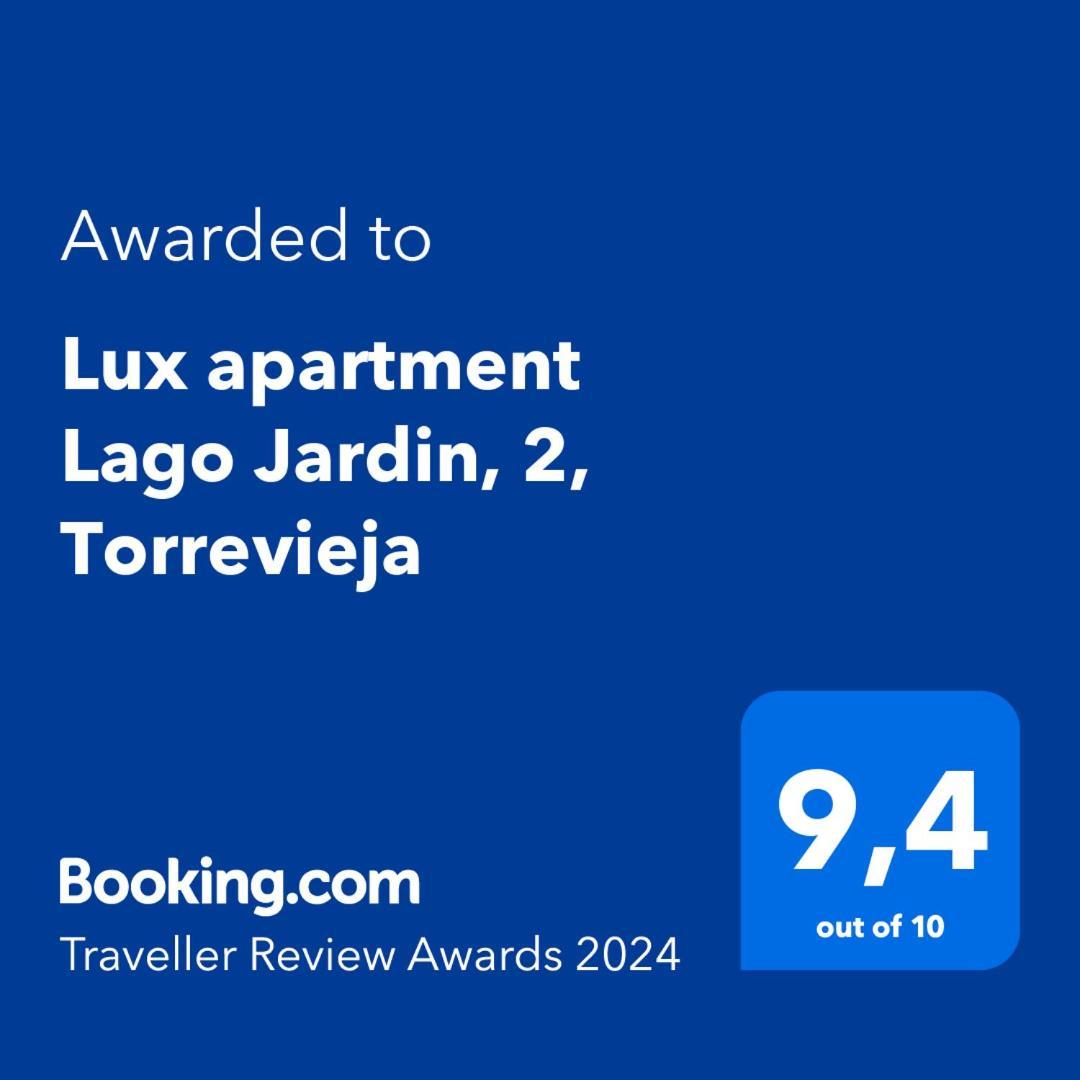 Lux Apartment Lago Jardin, 2, Torrevieja Alicante Exterior foto